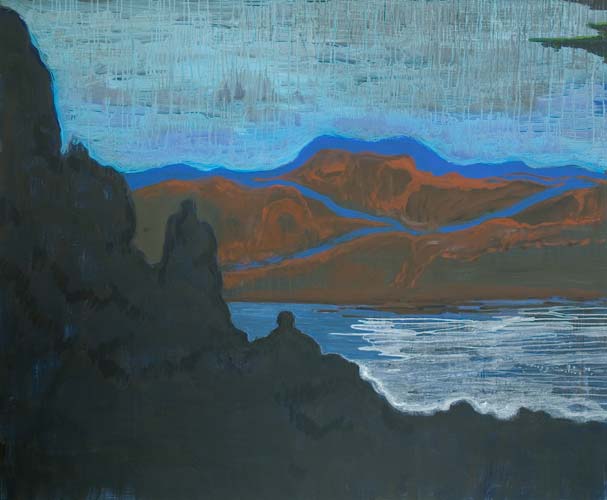 Painting by Wojciech Nowikowski - Sighting ( Horizon) 2011
